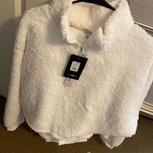 Fashion Nova Cozy Pant Set in Ivory